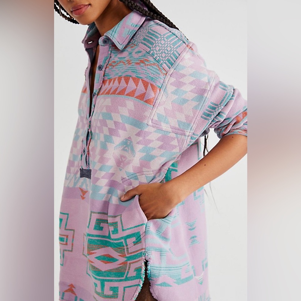 ISO-Free People Arizona Sky Pullover-Lilac